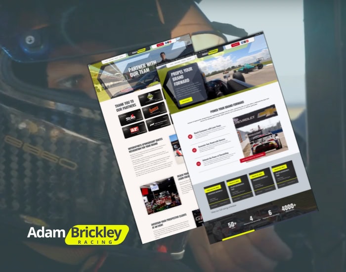 Adam Brickley Racing Portfolio Item