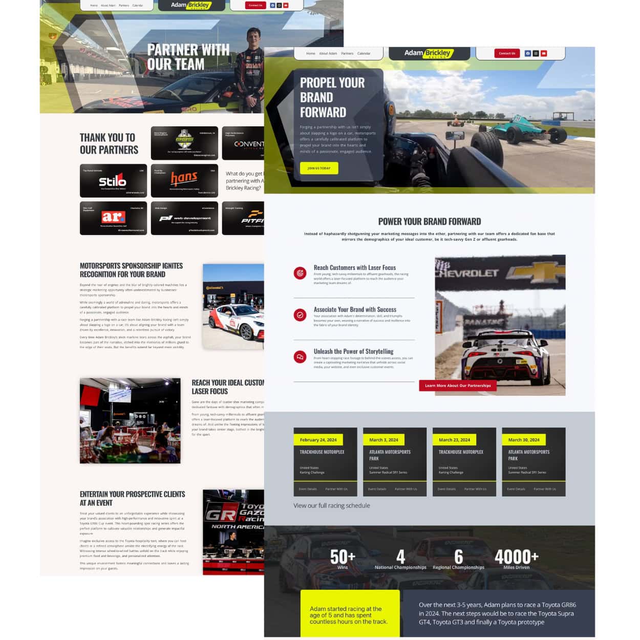 P1 Web Development Race Driver Website_1