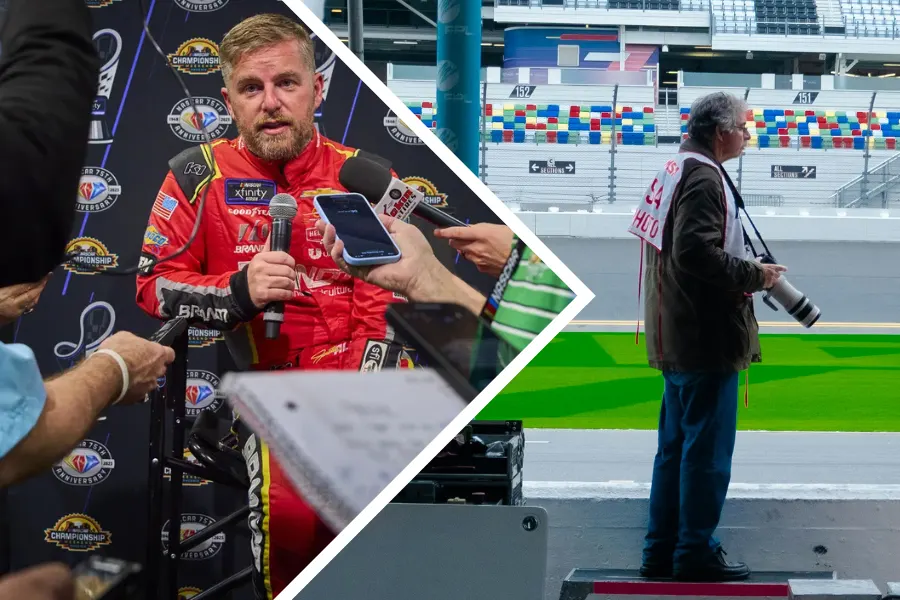 Racing News Blog Web Design
