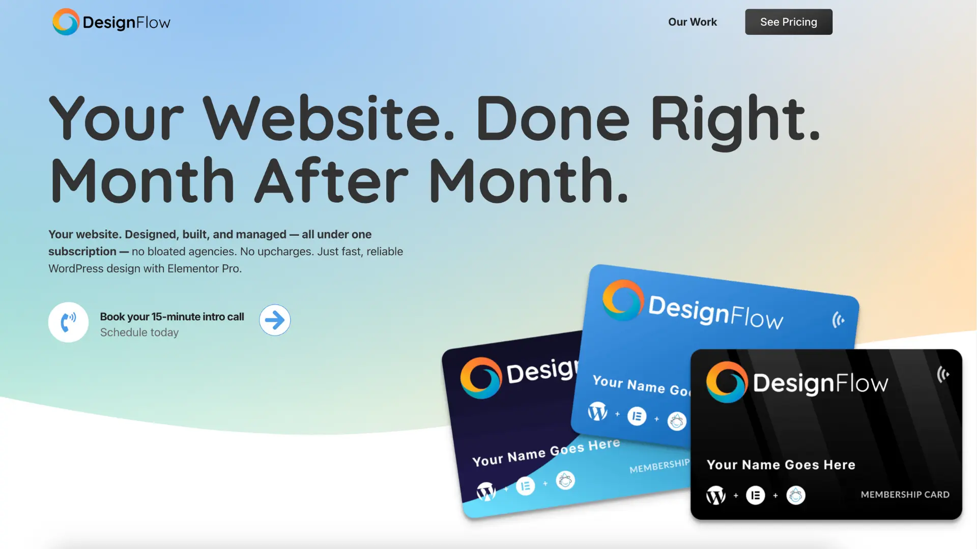 Design Flow P1 Web Development Portfolio