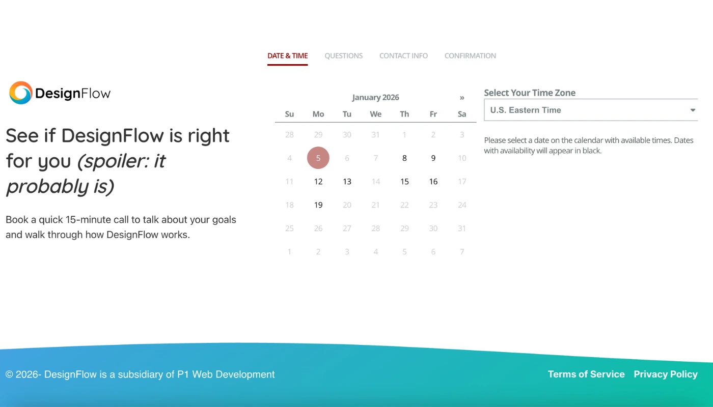 Design Flow Screenshot 5