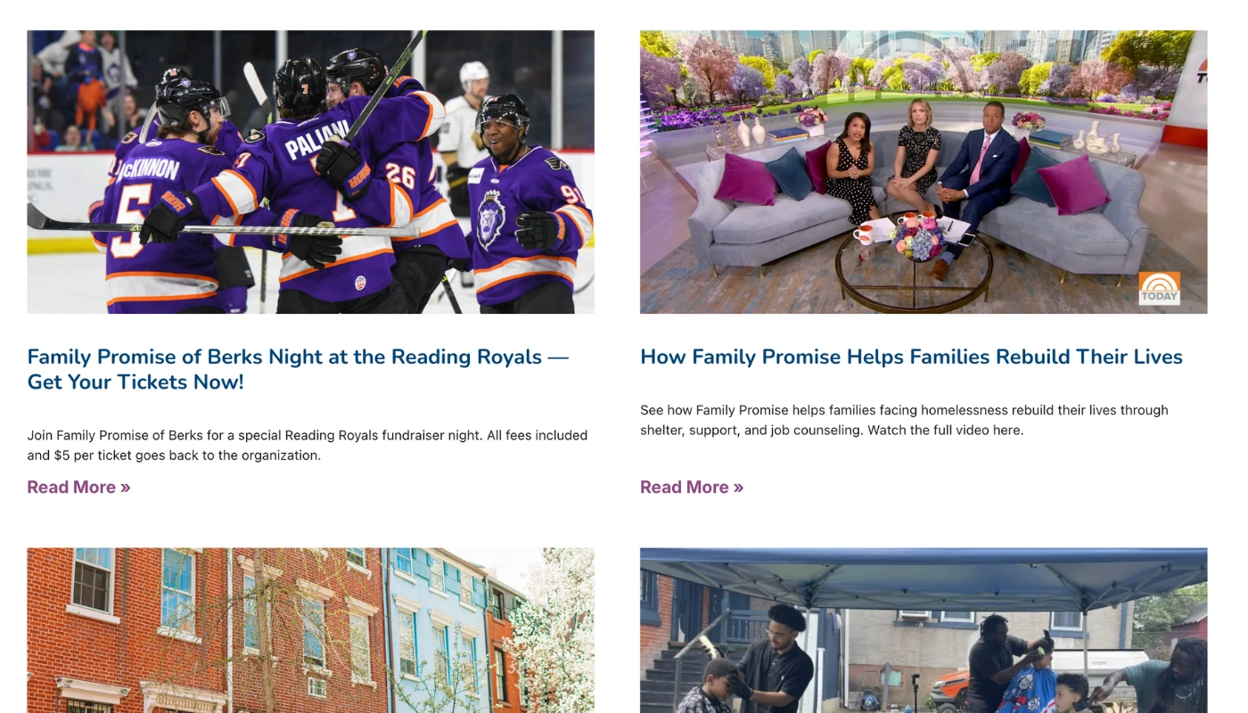 Family Promise Berks County Screenshot 4