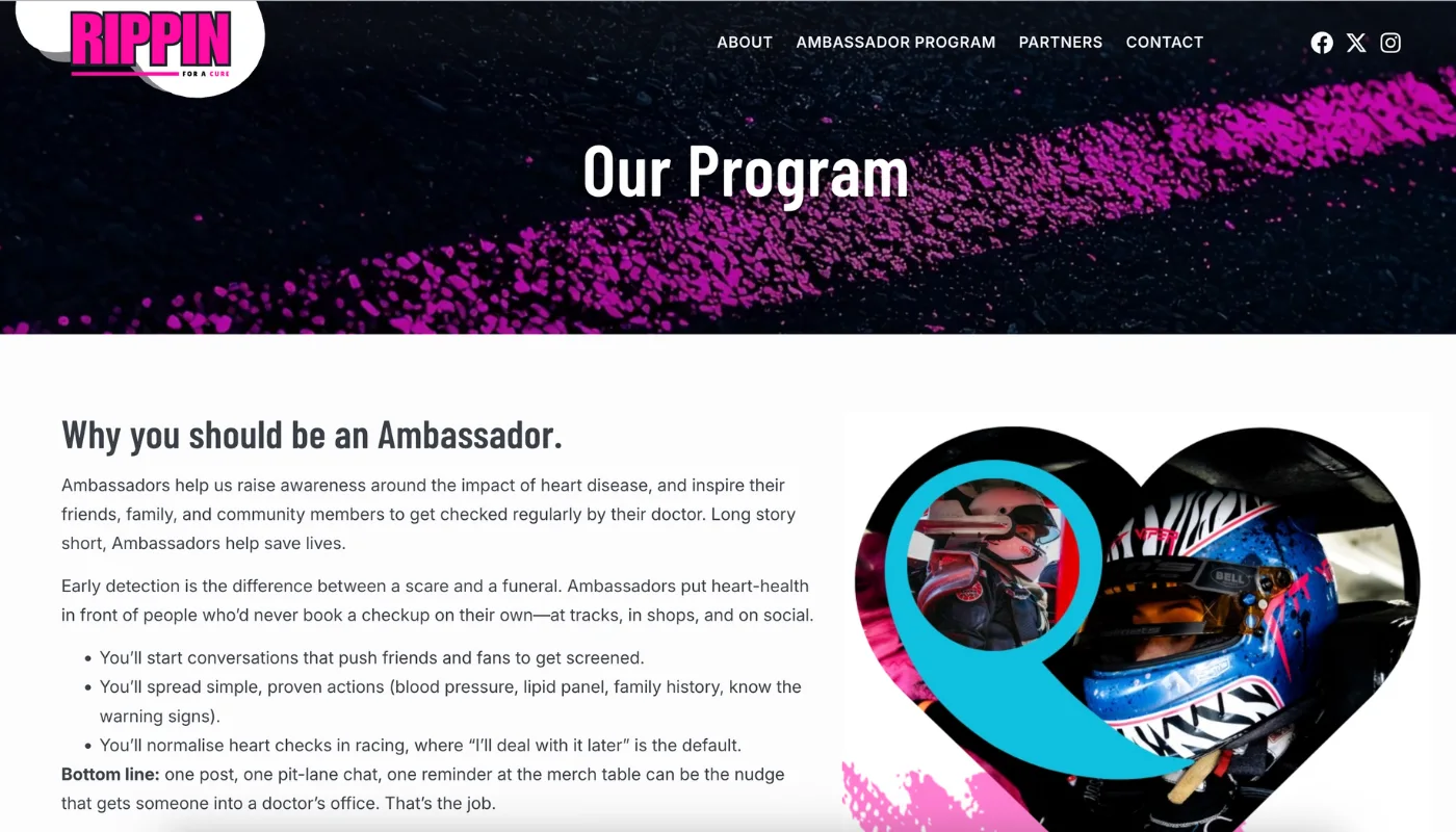 Rippin for a Cure Screenshot